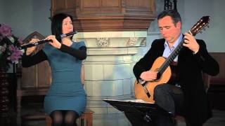 Andante ~ Sonata BWV1034 J.S.Bach ~ Agnew McAllister Duo chords