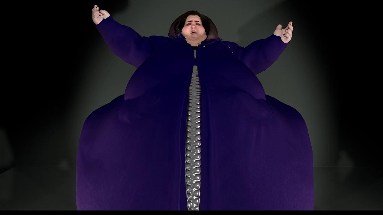 Blueberry weight gain inflation animation YouTube