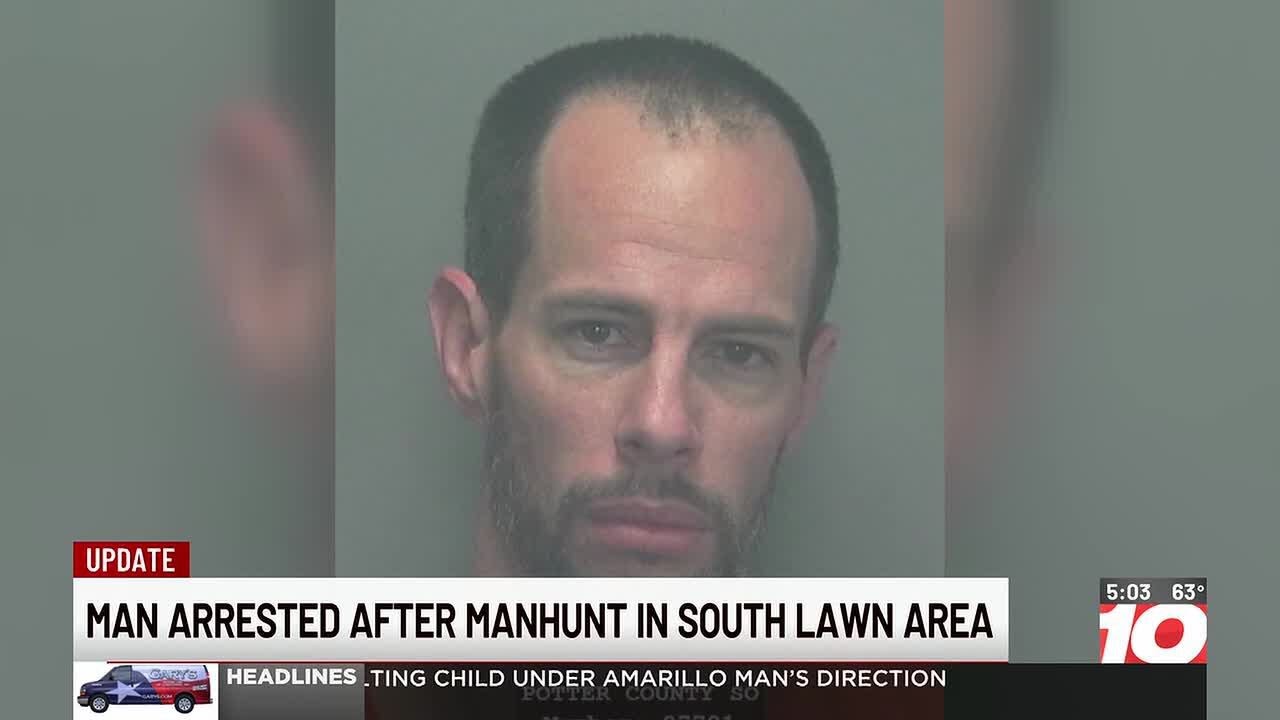 Man in custody after manhunt in South Lawn area - YouTube