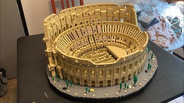 Lego Colosseum speed build | 9,036 pieces! + Trip to the Lego store