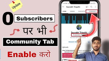 500 subscribers community tab enable kaise kare 2022 | how to enable community tab on youtube 500