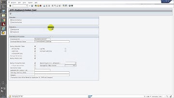 SAP BPC 10.1 - Back Up and Restore Environment - UJBR