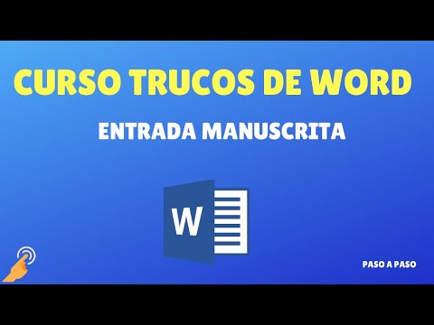 Entrada manuscrita en Word