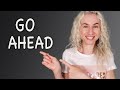 GO AHEAD - минута английского (учим супер полезную английскую лексику) Урок 616