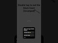 Did it work? (Black edition)