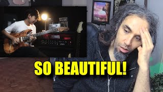 Indonesian GREAT guitarist Abim Finger Ballad Impro REACTION!