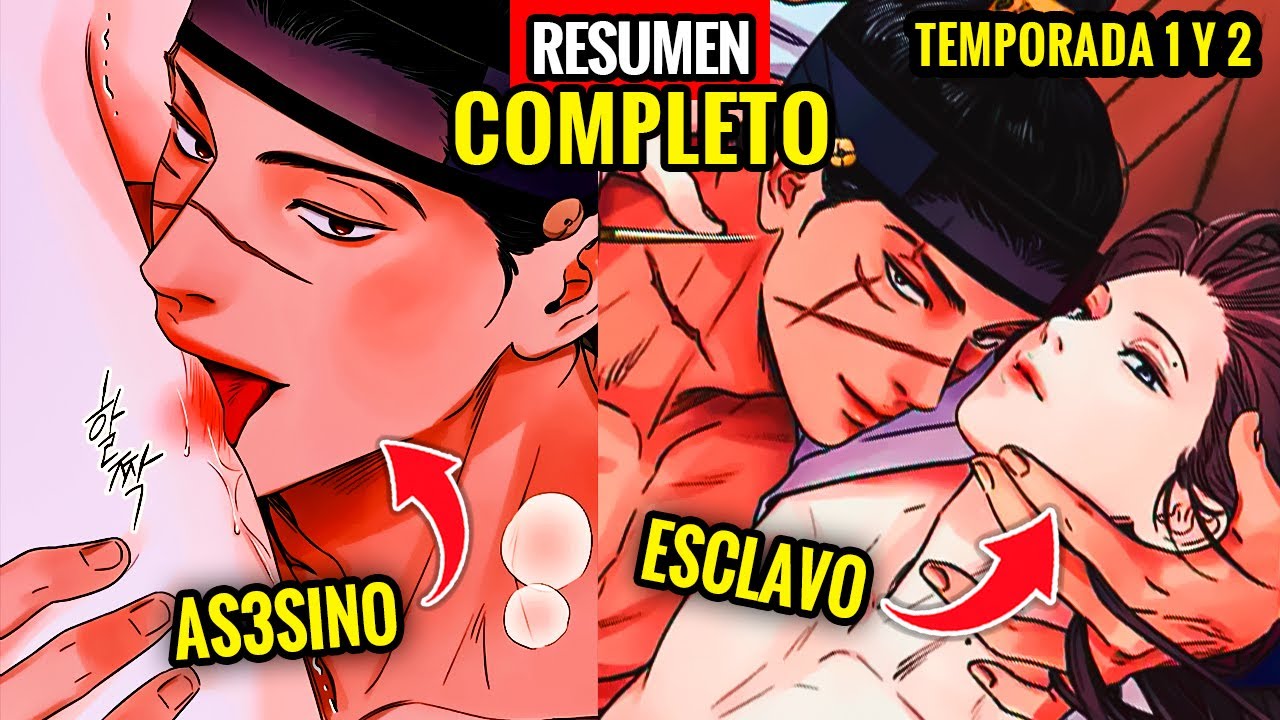 🌈3SCLAV0 TIENE 👉👌 Y SE ENAMORA DE SU JOVEN AMO | Resumen COMPLETO T1 y T2 LA 3SP4D4 Y LA FLOR