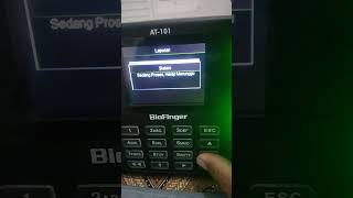 Cara Backup Data Absen Bio Finger Print AT-101