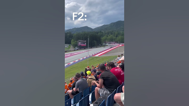 Difference of speed between F3-F2-F1