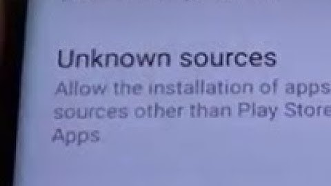 Samsung Galaxy S8: How to Enable / Disable Unknown Sources to Install Third Party Apps