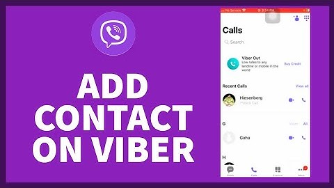 What is the process for adding a contact to Viber on an iPhone?