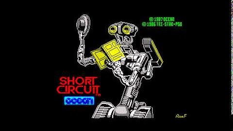 "Short Circuit" title music, ZX Spectrum 128k