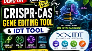 CRISPR gRNA Design Step-by-Step: CHOPCHOP & IDT Tool Tutorial (demo)
