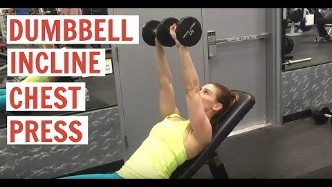 Dumbbell Incline Chest Press