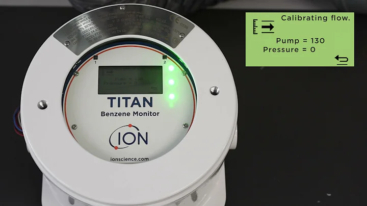 How to do a flow calibration on Titan