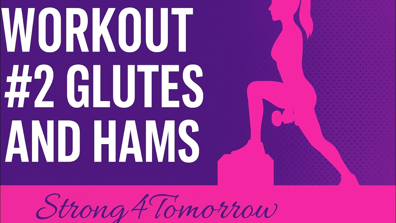 Glute and Hamstring at Home Workout for Women - YouTube