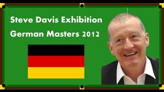 Steve Davis Exhibition - German Masters Snooker 2012