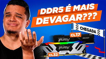 MEMÓRIAS DDR4 SÃO MAIS RÁPIDAS QUE DDR5? 🤔 ENTENDA