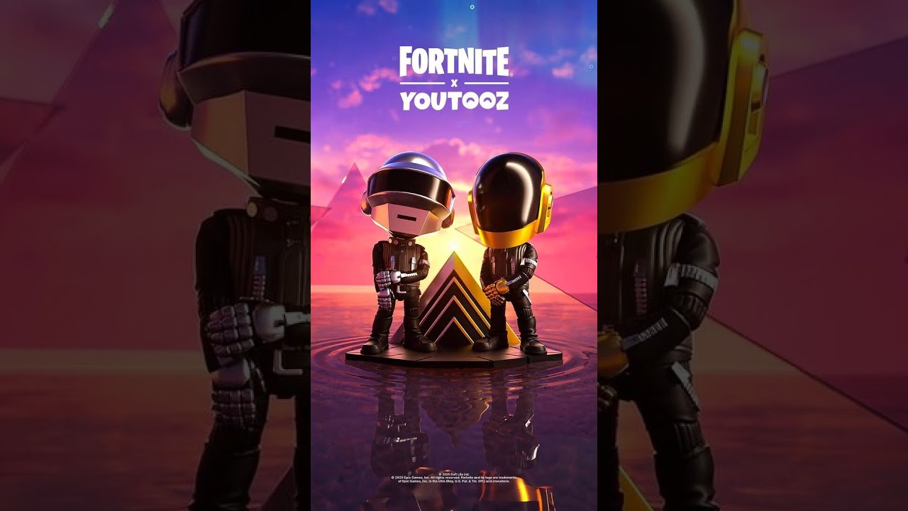 DAFT PUNK ARE BACK 🚨 #youtooz #daftpunk #fortnite - YouTube