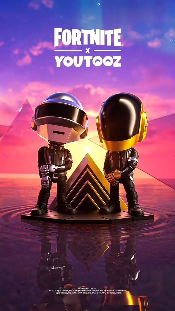DAFT PUNK ARE BACK 🚨 #youtooz #daftpunk #fortnite - YouTube