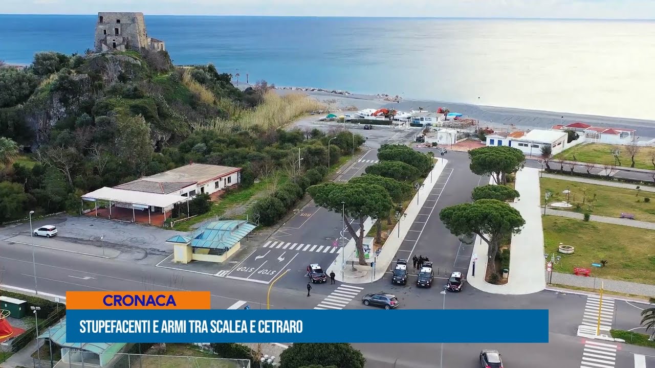Stupefacenti e armi tra Scalea e Cetraro