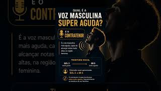 🔴Qual é a voz Masculina SUPER AGUDA?🔻LEIA A DESCRIÇÃO ABAIXO👇
