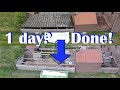 Removing roof from 2 sheds in 1 DAY / Building temporary roof over our 100+ y.o. bread oven - Ep.34