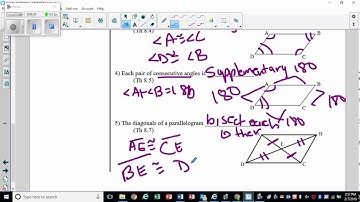 Unit 8 Day 2 Properties of Parallelogram