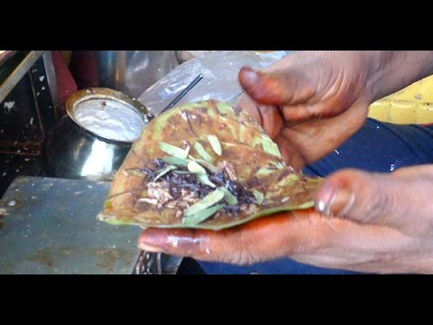 Chandan Calcutta Mitha Pan | STREET FOODS INDIA street food