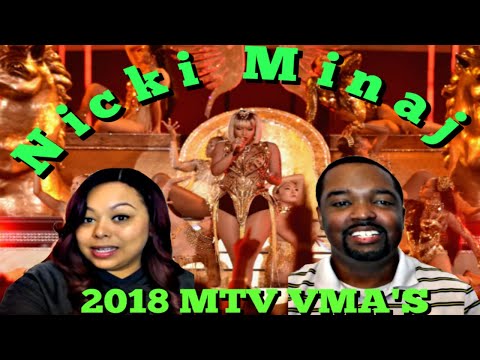 Nicki Minaj Performs 'Majesty', 'Barbie Dreams' & More (Live Performance) | 2018 MTV VMAs (REACTION)