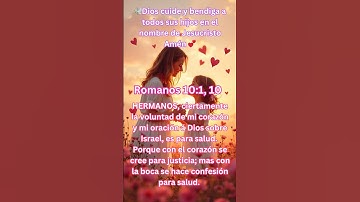 Thumbnail of Dios te ama, eres su hijo amado 🙌💕 Gloria a Jesucristo #Dios #Jesus #alabanzas #frases #biblia #amen