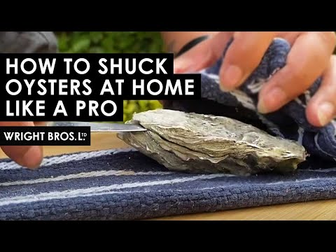 Video: How To Open An Oyster