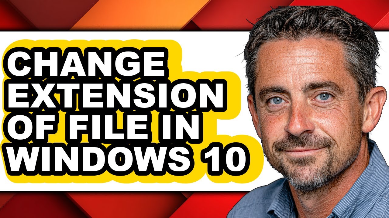 How to Change Extension of File in Windows 10 - Full Guide - YouTube