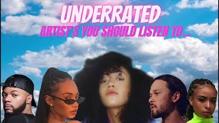 Underrated artists you should listen to