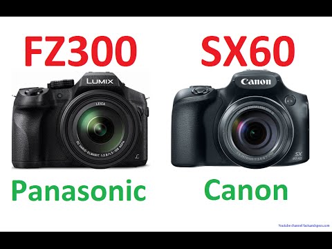 Panasonic LUMIX DMC-FZ300 vs Canon PowerShot SX60 HS