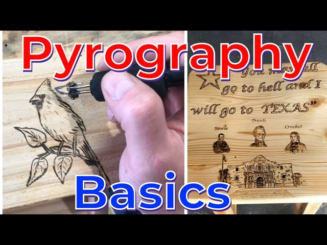 Gainester Pyrography wood working and burning