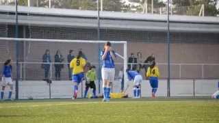 Gol anulado al Izarra. C.F. Ardoi B 2-2 C.D. Izarra (07-03-2015) Liga Regional Navarra Femenina