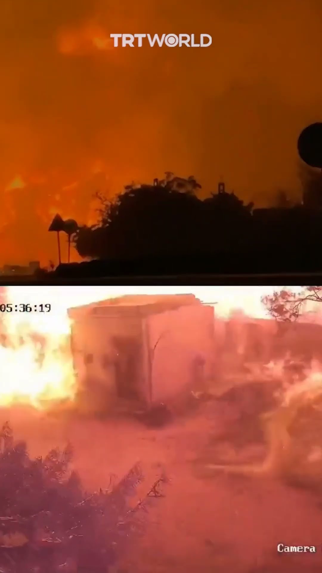 Truck collision in India's Rajasthan causes explosion and massive fire