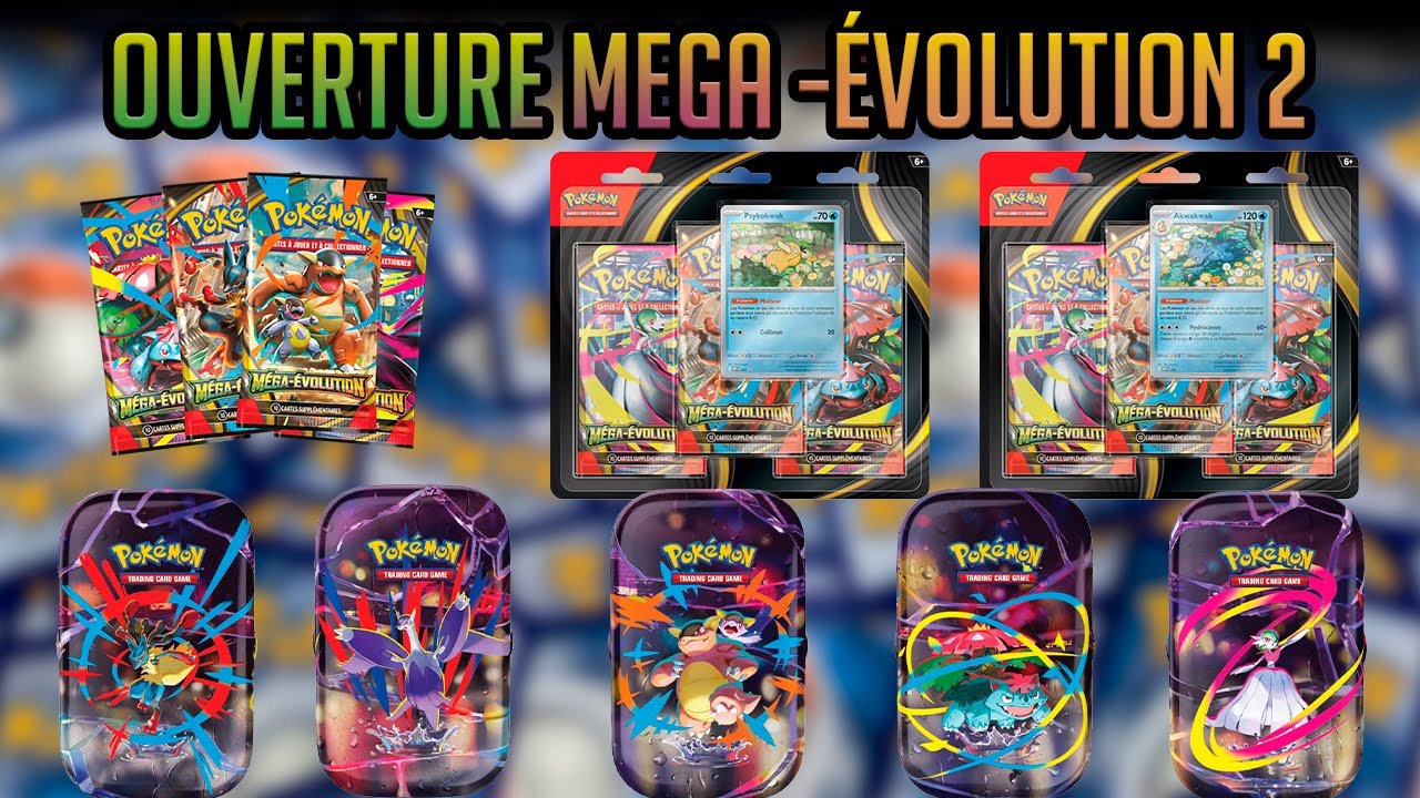 OUVERTURE MEGA-EVOLUTION PART 2  #pokemon   #tcg