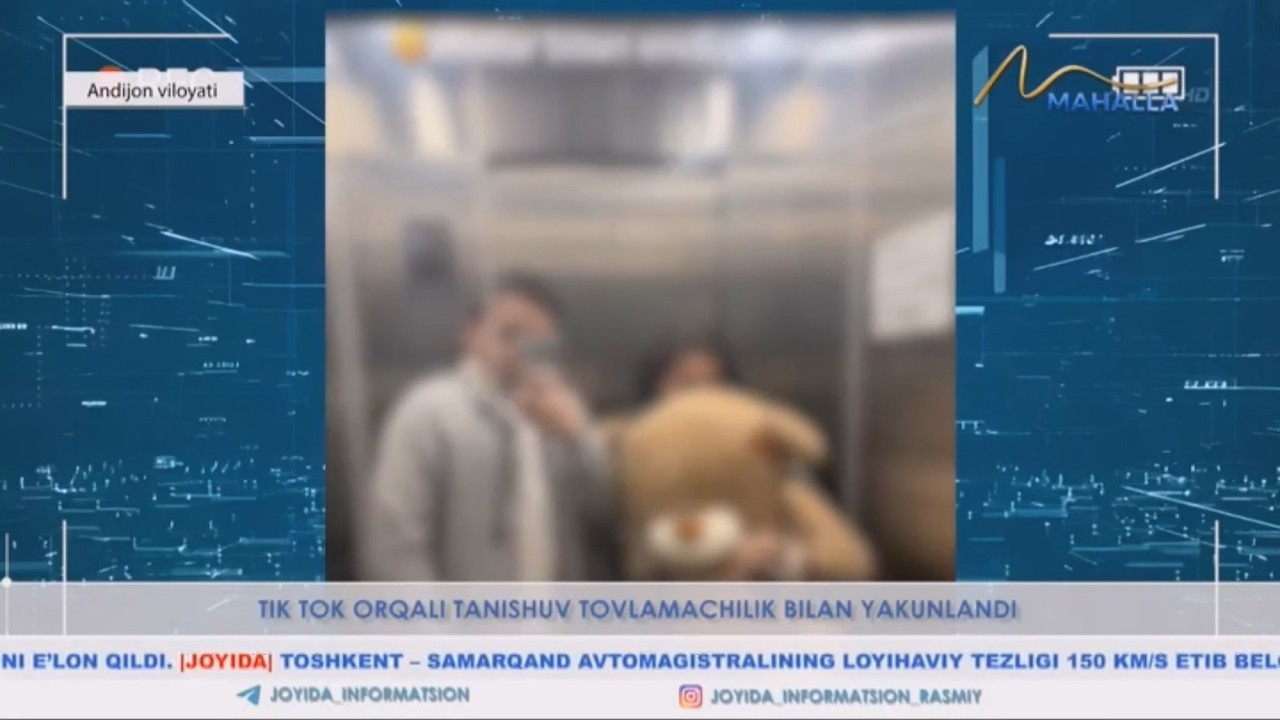 «Tik Tok» orqali tanishuv tovlamachilik bilan yakunlandi