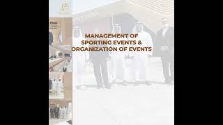 Management Of Sporting Events & Organization Of Events | إدارة الأحداث الرياضية و ﺗﻨﻈﻴﻢ اﻟﻔﻌﺎﻟﻴﺎت