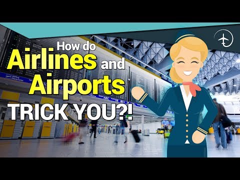 5 ways you are MANIPULATED by the airports and airlines!