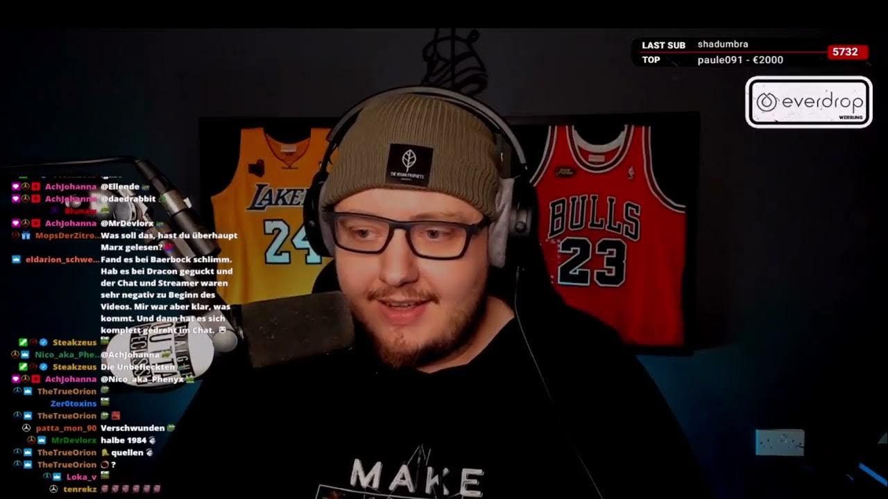 Dekarldent im Talk mit dem dunklen Parabelritter(Youtube,Twitch,Musik ...