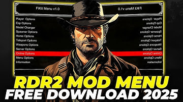 RDR 2 MOD MENU 2025 | 💻 RDR 2 FREE MOD MENU 2025 | INSTANT ACCESS! ✨