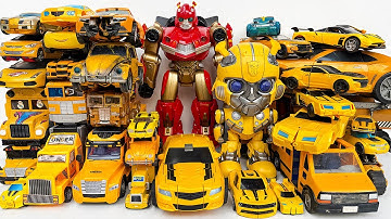 All Transformers BUMBLEBEE Revenge Adventure Robot Tobot Carbot Car Toy Transformation (Animated)