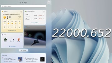 New in Windows 11 Update 22000.652 (KB5012643) - New Media Player, Memory Leak Fix, Improved Widgets