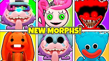 Find The Poppy Morphs - How to get ALL 6 *NEW* MORPHS + BADGES (ROBLOX)