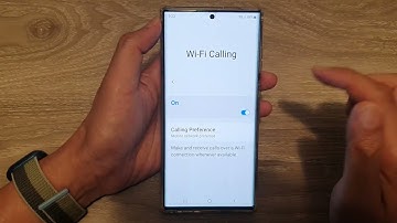 Galaxy S22/S22+/Ultra: How to Set Wifi Calling to Mobile Network Preferred/Wifi Preferred