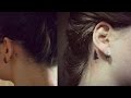 Small Tattoos For Girls,Tiny  Tattoo FOR Women Behind Ear ᴴᴰ █▬█