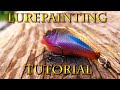 Lure painting tutorial handmade crank bait for chub